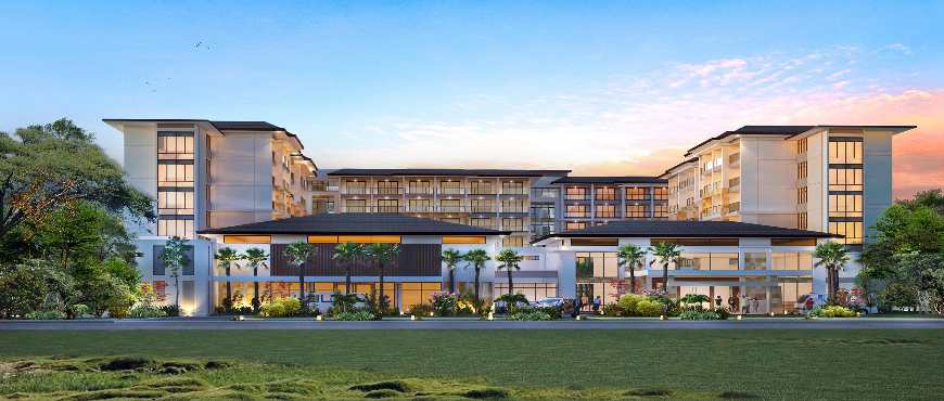 "Henann Tawala Resort Bohol exterior featuring luxury accommodations and landscaped grounds